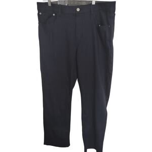 IZOD Saltwater Regular Fit Knit Denim Ultra flex Pants 38X40 Classic Casual